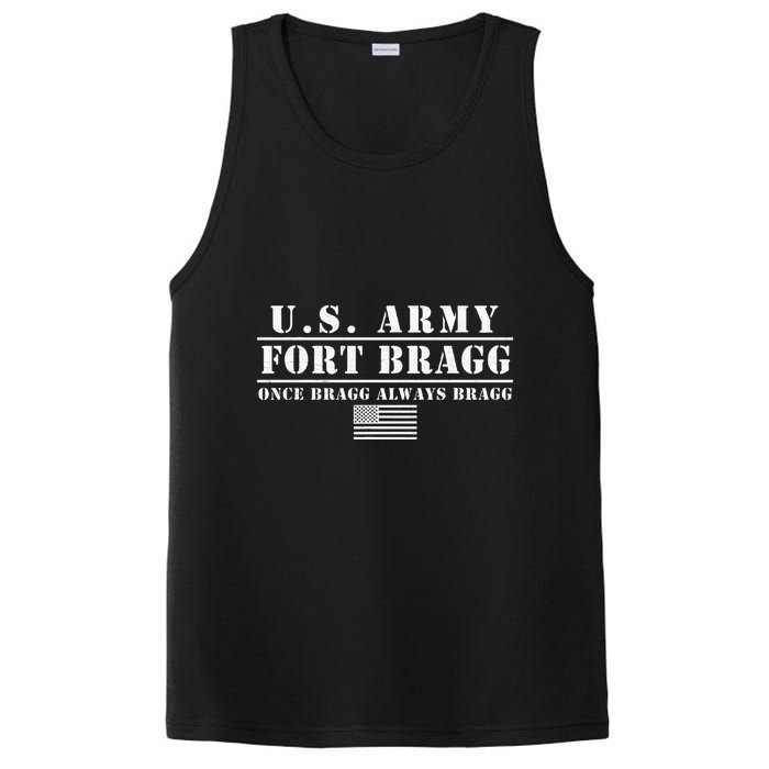 Fort Bragg Nc Basic Training Once Bragg Always Bragg PosiCharge Competitor Tank