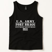 Fort Bragg Nc Basic Training Once Bragg Always Bragg Tank Top