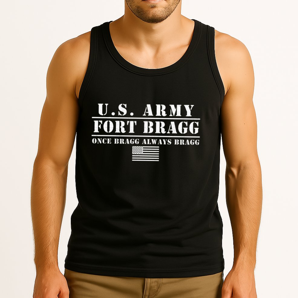 Fort Bragg Nc Basic Training Once Bragg Always Bragg Tank Top