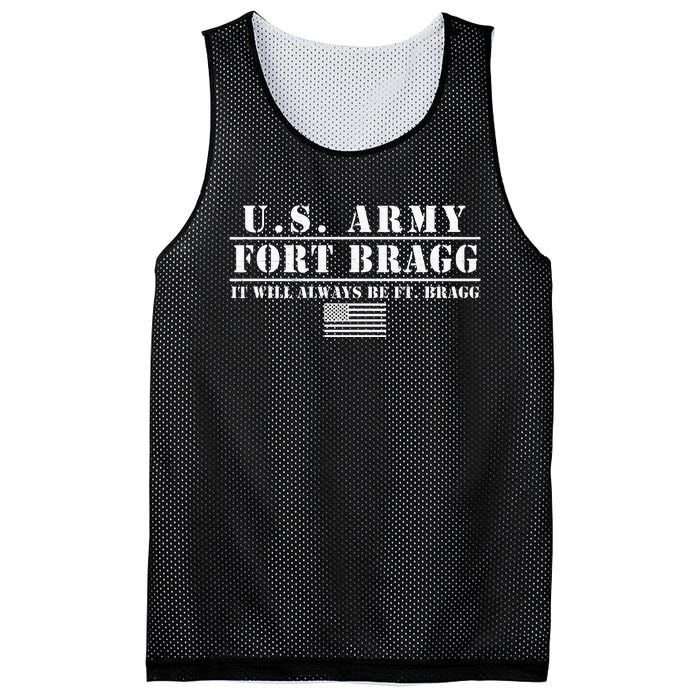 Fort Bragg Nc Basic Training It Will Always Be Ft Bragg Mesh Reversible Basketball Jersey Tank