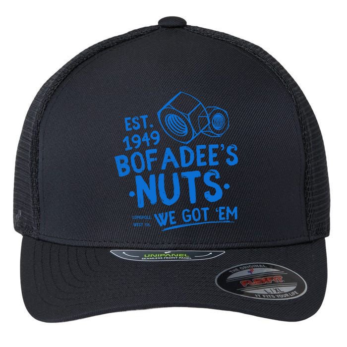 Funny Bofadees Nuts We Got Em Flexfit Unipanel Trucker Cap