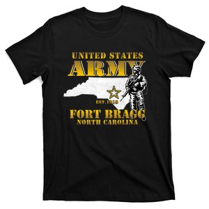 Fort Bragg North Carolina Nc Army Base Army Basic Training T-Shirt