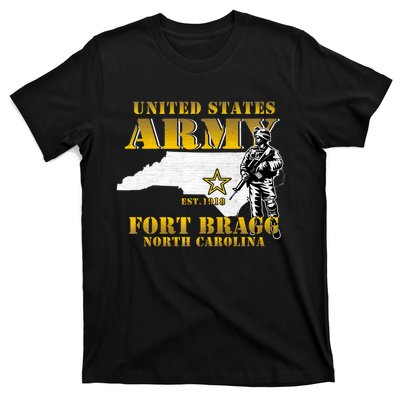 Fort Bragg North Carolina Nc Army Base Army Basic Training T-Shirt