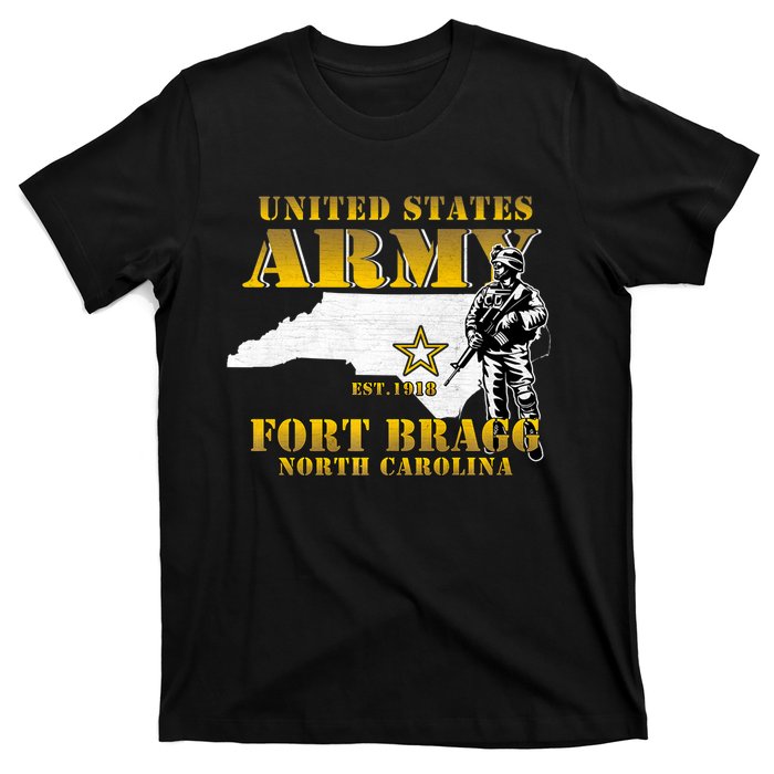 Fort Bragg North Carolina Nc Army Base Army Basic Training T-Shirt