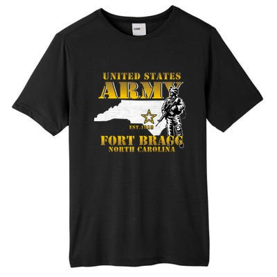 Fort Bragg North Carolina Nc Army Base Army Basic Training Tall Fusion ChromaSoft Performance T-Shirt