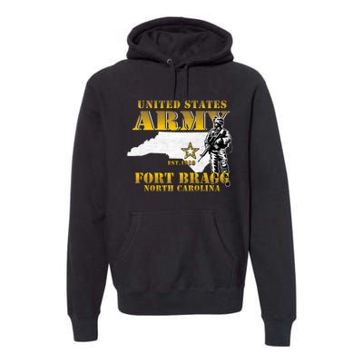 Fort Bragg North Carolina Nc Army Base Army Basic Training Premium Hoodie