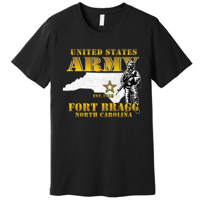 Fort Bragg North Carolina Nc Army Base Army Basic Training Premium T-Shirt