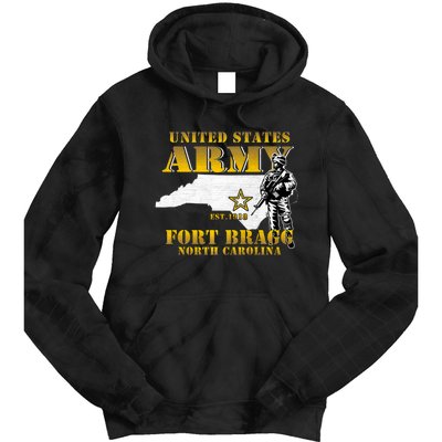 Fort Bragg North Carolina Nc Army Base Army Basic Training Tie Dye Hoodie