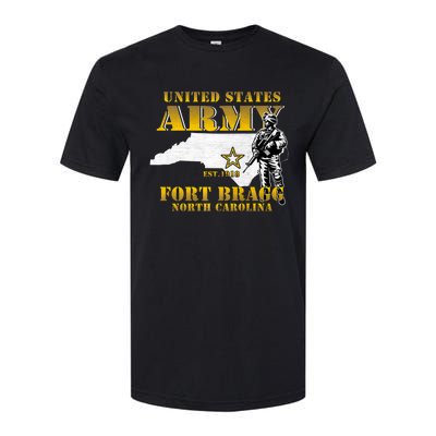 Fort Bragg North Carolina Nc Army Base Army Basic Training Softstyle CVC T-Shirt