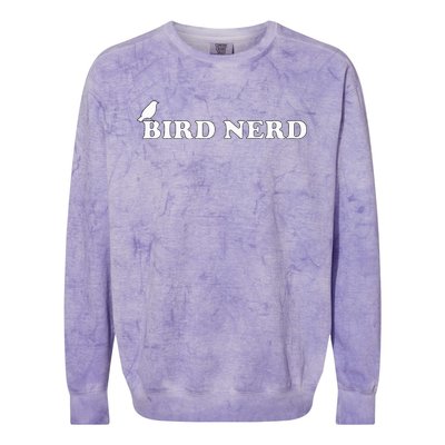 Funny Bird Nerd For Bird Watchers Colorblast Crewneck Sweatshirt