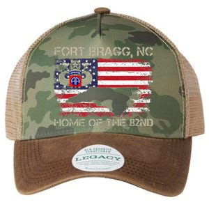 Fort Bragg NC Home Of The 82nd Airborne Veterans Day Legacy Tie Dye Trucker Hat