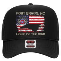 Fort Bragg NC Home Of The 82nd Airborne Veterans Day High Crown Mesh Back Trucker Hat