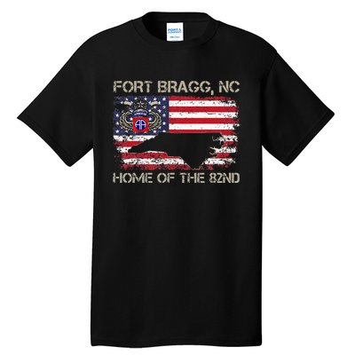 Fort Bragg NC Home Of The 82nd Airborne Veterans Day Tall T-Shirt