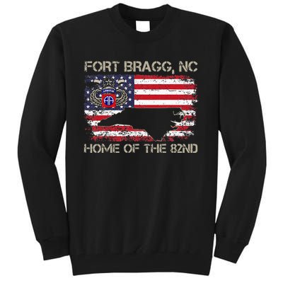 Fort Bragg NC Home Of The 82nd Airborne Veterans Day Tall Sweatshirt