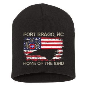 Fort Bragg NC Home Of The 82nd Airborne Veterans Day Short Acrylic Beanie