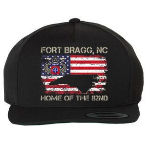 Fort Bragg NC Home Of The 82nd Airborne Veterans Day Wool Snapback Cap