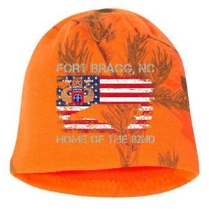 Fort Bragg NC Home Of The 82nd Airborne Veterans Day Kati - Camo Knit Beanie