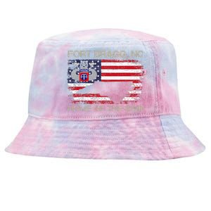 Fort Bragg NC Home Of The 82nd Airborne Veterans Day Tie-Dyed Bucket Hat