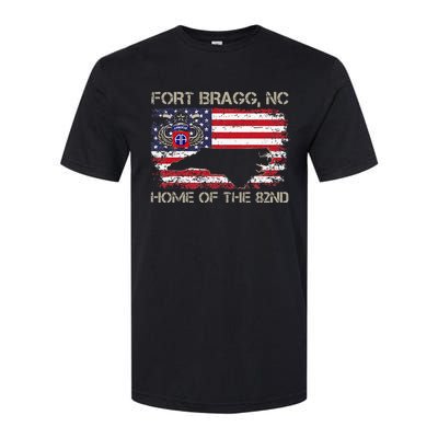 Fort Bragg NC Home Of The 82nd Airborne Veterans Day Softstyle® CVC T-Shirt