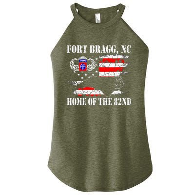 Fort Bragg NC Home Of The 82nd Airborne Veterans Day Women's Perfect Tri Rocker Tank