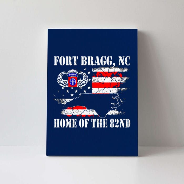 Fort Bragg NC Home Of The 82nd Airborne Veterans Day Canvas