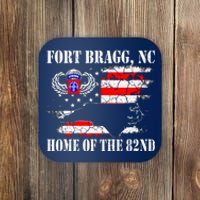 Fort Bragg NC Home Of The 82nd Airborne Veterans Day Coaster