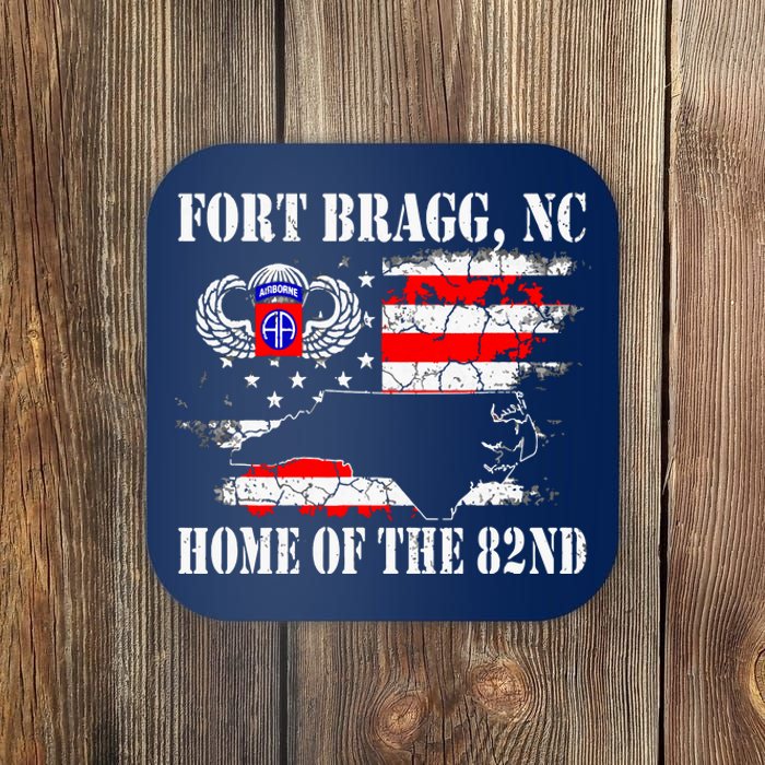 Fort Bragg NC Home Of The 82nd Airborne Veterans Day Coaster