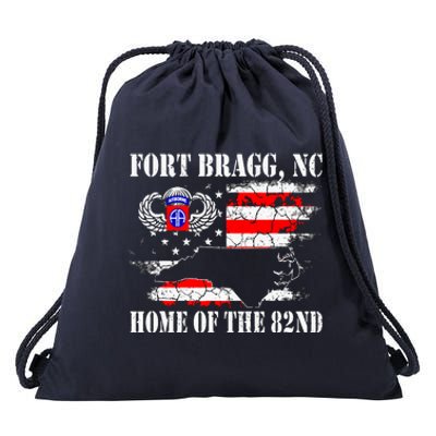 Fort Bragg NC Home Of The 82nd Airborne Veterans Day Drawstring Bag