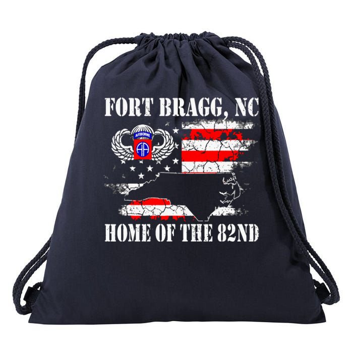 Fort Bragg NC Home Of The 82nd Airborne Veterans Day Drawstring Bag