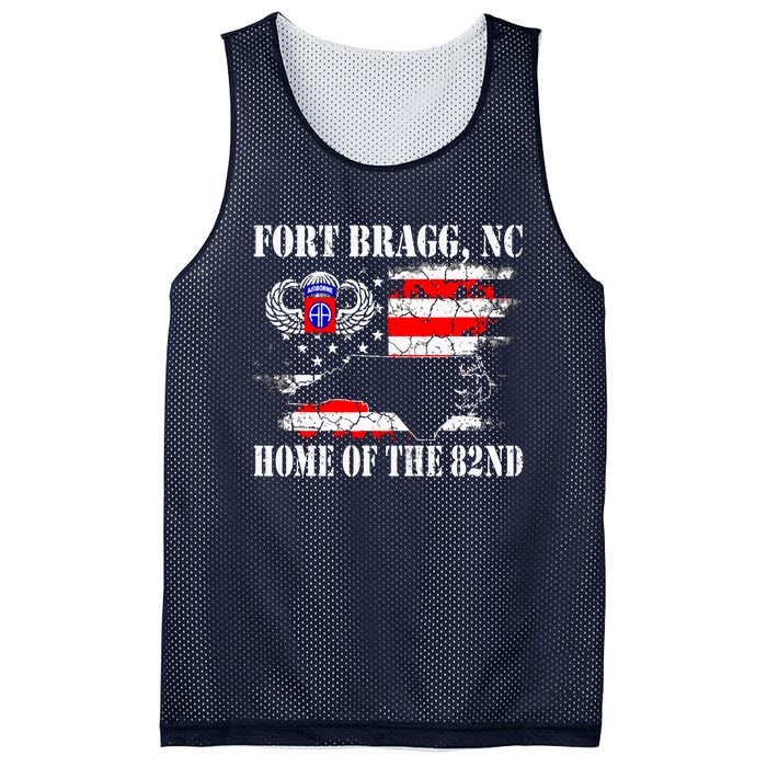 Fort Bragg NC Home Of The 82nd Airborne Veterans Day Mesh Reversible Basketball Jersey Tank