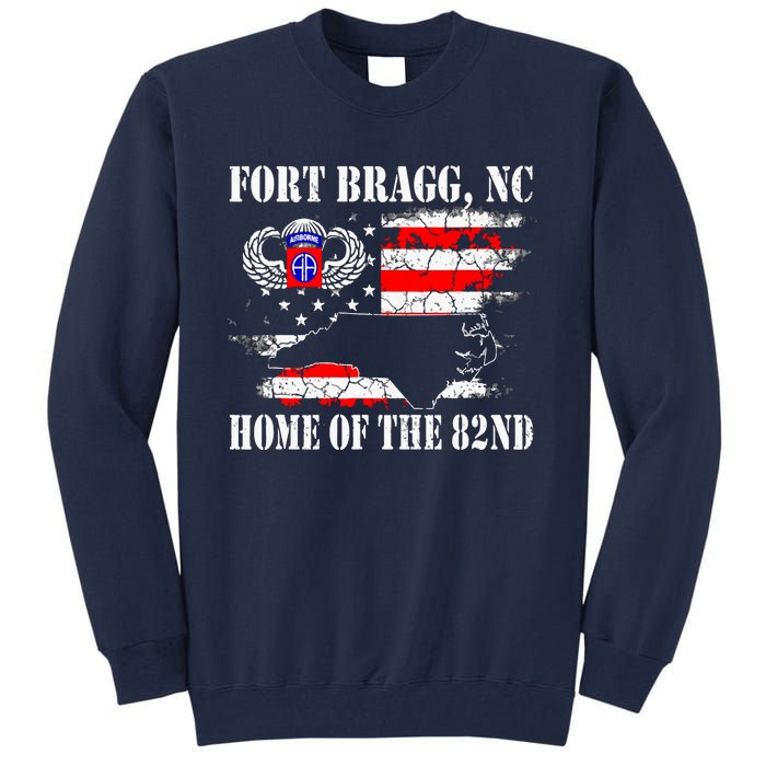 Fort Bragg NC Home Of The 82nd Airborne Veterans Day Tall Sweatshirt