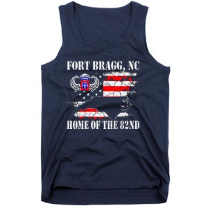 Fort Bragg NC Home Of The 82nd Airborne Veterans Day Tank Top