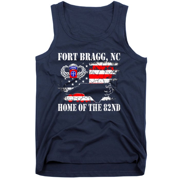 Fort Bragg NC Home Of The 82nd Airborne Veterans Day Tank Top