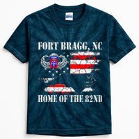 Fort Bragg NC Home Of The 82nd Airborne Veterans Day Kids Tie-Dye T-Shirt