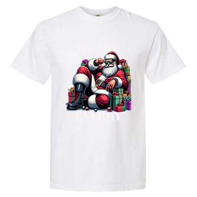 Fun Big Nick Energy Funny Santa Claus Christmas Xmas Cool Gift Garment-Dyed Heavyweight T-Shirt