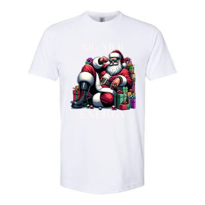 Fun Big Nick Energy Funny Santa Claus Christmas Xmas Cool Gift Softstyle CVC T-Shirt