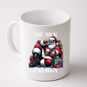 Fun Big Nick Energy Funny Santa Claus Christmas Xmas Cool Gift Coffee Mug