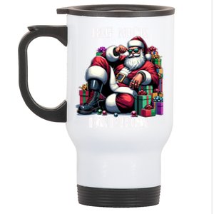 Fun Big Nick Energy Funny Santa Claus Christmas Xmas Cool Gift Stainless Steel Travel Mug