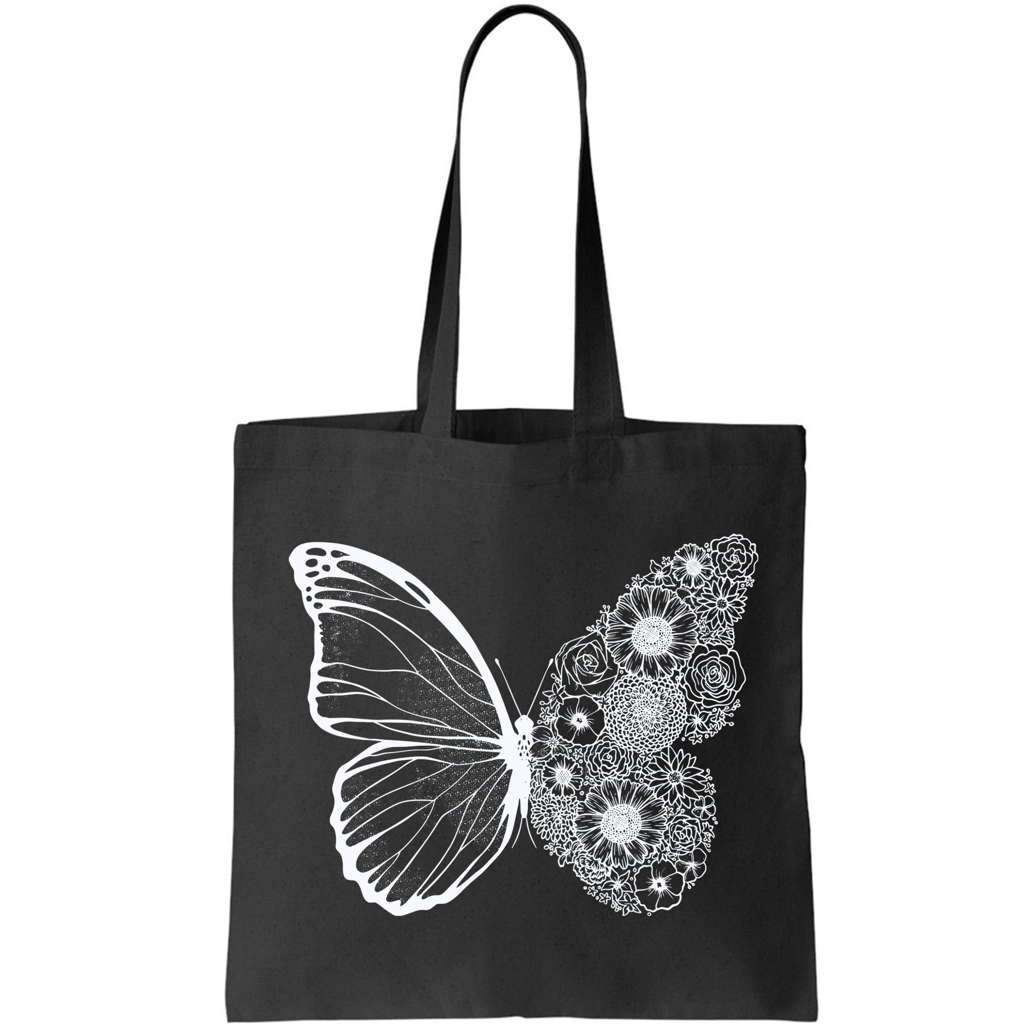 Floral Butterfly Nature Bag