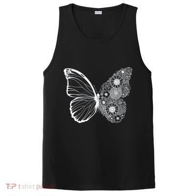 Floral Butterfly Nature PosiCharge Competitor Tank