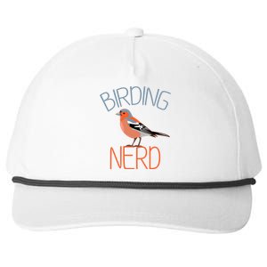 Funny Birding Nerd Bird Watching Fan Snapback Five-Panel Rope Hat