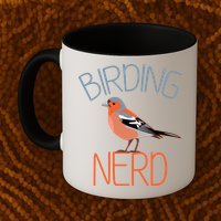 Funny Birding Nerd Bird Watching Fan Mug