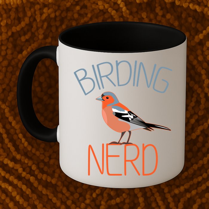 Funny Birding Nerd Bird Watching Fan Mug