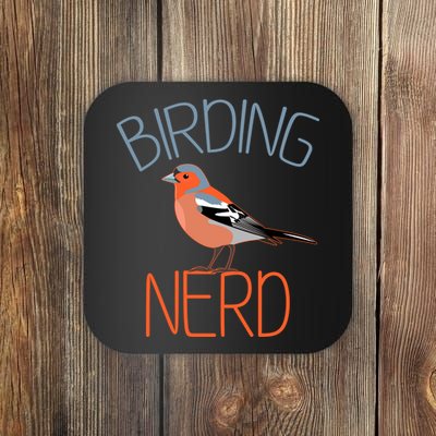 Funny Birding Nerd Bird Watching Fan Coaster