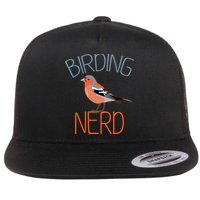 Funny Birding Nerd Bird Watching Fan Flatbill Hat