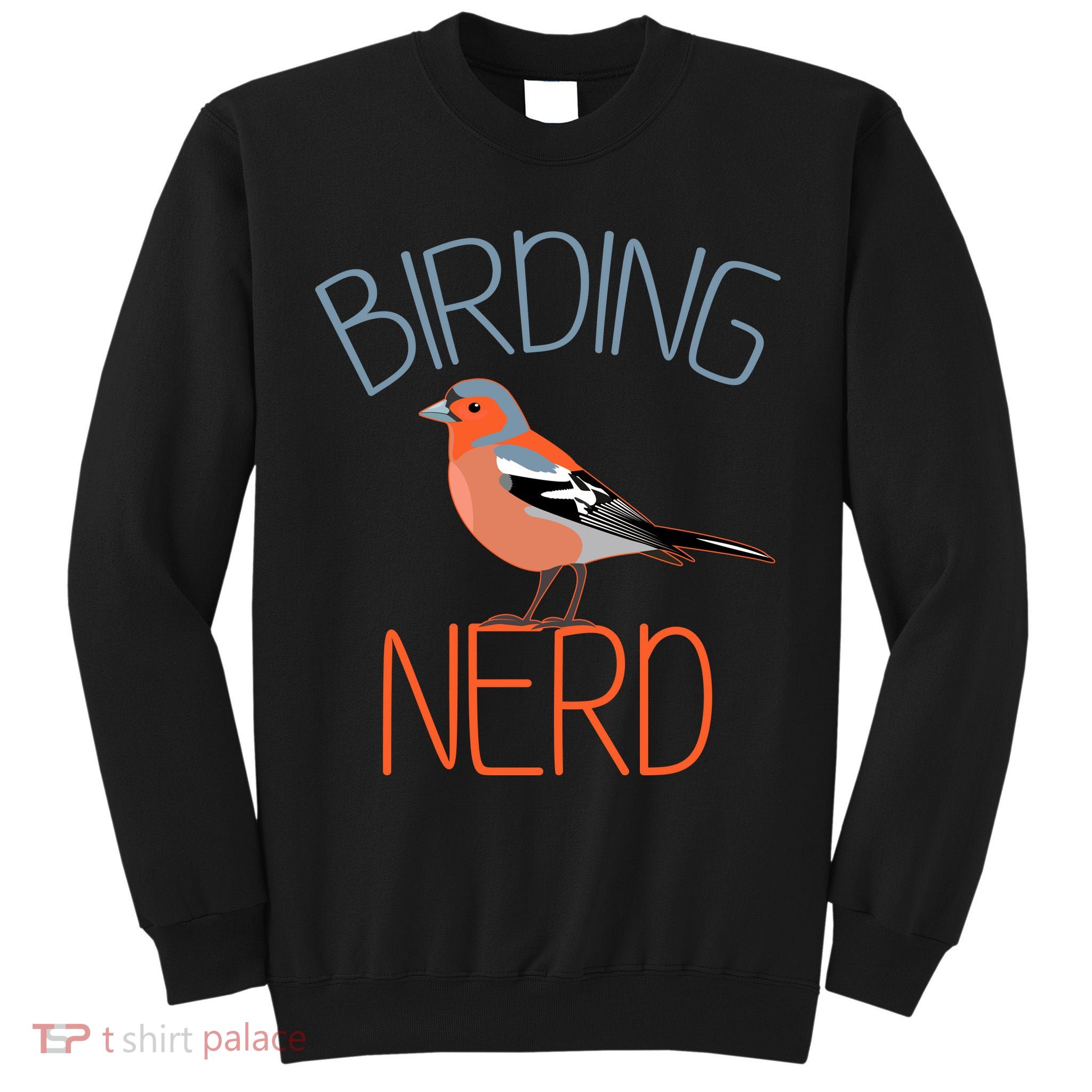 Funny Birding Nerd Bird Watching Fan Tall Sweatshirt