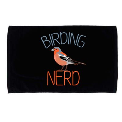 Funny Birding Nerd Bird Watching Fan Microfiber Hand Towel