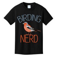 Funny Birding Nerd Bird Watching Fan Kids T-Shirt