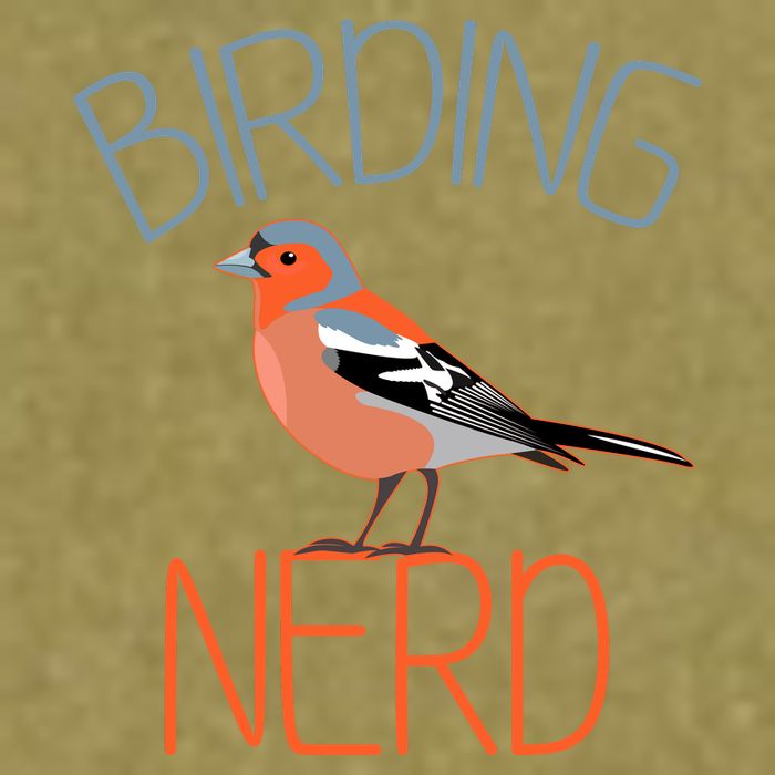 Funny Birding Nerd Bird Watching Fan Garment-Dyed Women's Muscle Tee