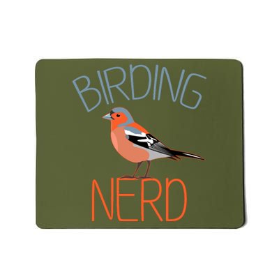 Funny Birding Nerd Bird Watching Fan Mousepad